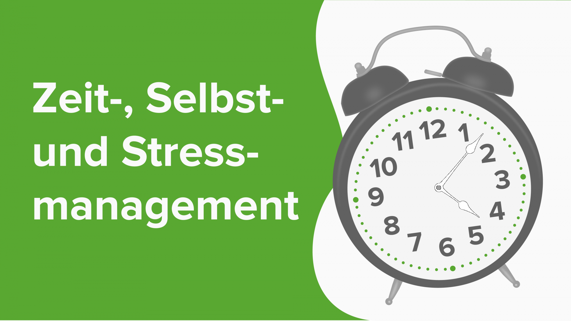 Zeit Selbst Und Stressmanagement Online Training Kurs Lecturio