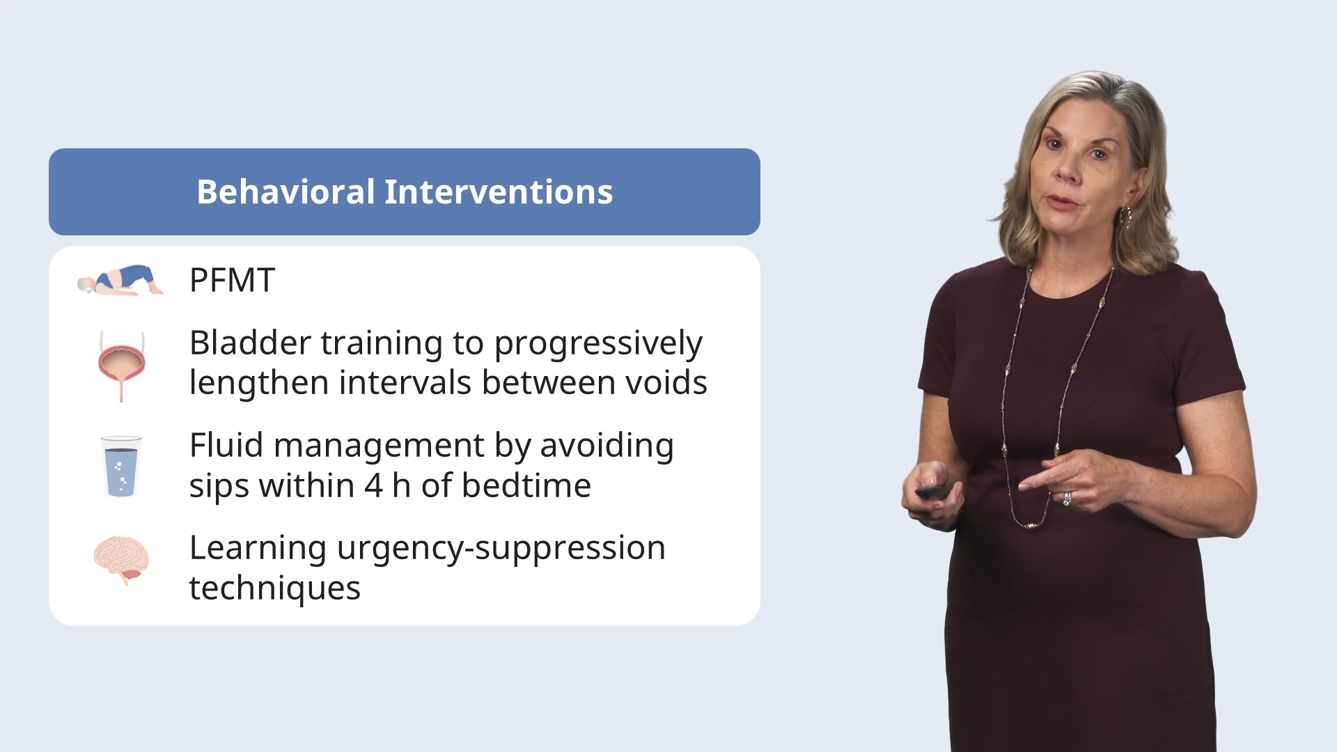 Urinary Incontinence in Older Adults: Classification – Lecture