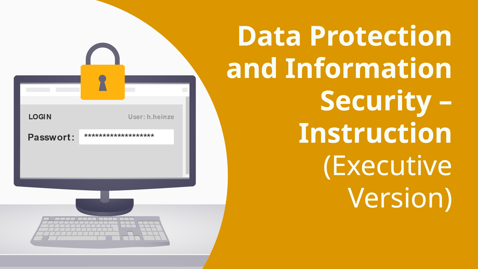 Data Protection and Information Security – Online Instruction