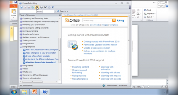 The Help Function / PowerPoint Views | Lecturio