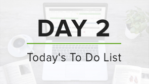 Day 2: To Do List