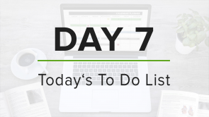 Day 7: To Do List