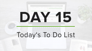 Day 15: To Do List