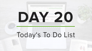 Day 20: To Do List