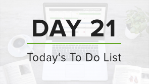 Day 21: To Do List