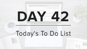 Day 42: To Do List
