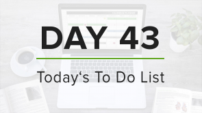 Day 43: To Do List