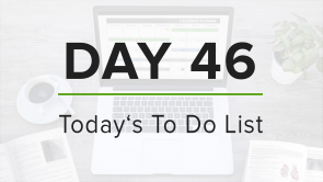 Day 46: To Do List