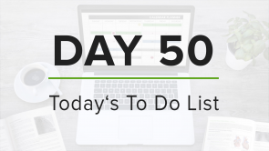 Day 50: To Do List
