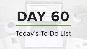 Day 60: To Do List