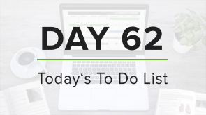 Day 62: To Do List