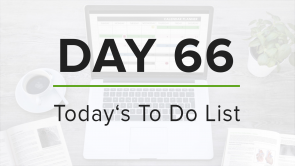 Day 66: To Do List