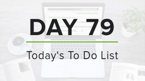 Day 79: To Do List