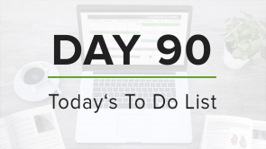Day 90: To Do List