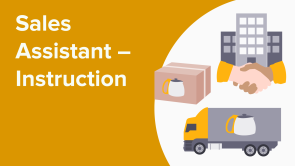 Sales Assistant – Instruction