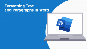 Formatting Text and Paragraphs in Word (EN)