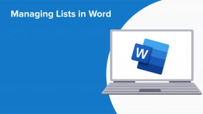 Managing Lists in Word (EN)