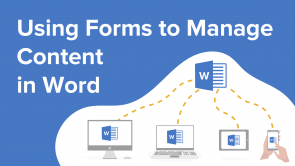 Using Forms to Manage Content in Word (EN)