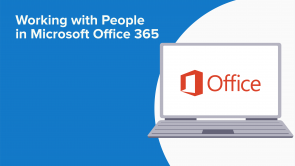 Working with People in Microsoft Office 365 (EN)