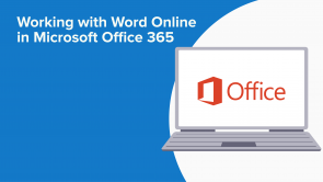 Working with Word Online in Microsoft Office 365 (EN)