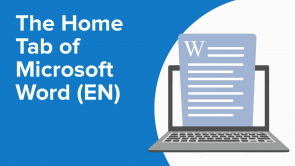 The Home Tab of Microsoft Word (EN)