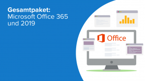 Gesamtpaket: Microsoft Office 365 und 2019