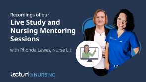 Recordings of our Live Study and Nursing Mentoring Sessions