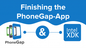 Finishing the PhoneGap-App