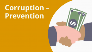 Corruption – Prevention