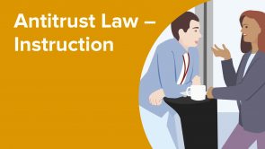 Antitrust Law – Instruction