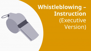 Whistleblowing – Instruction (Executive Version)