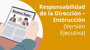 Responsabilidad de la Dirección – Instrucción (Versión Ejecutiva) (ES)
