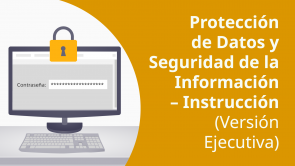 Protección de Datos y Seguridad de la Información – Instrucción (Versión Ejecutiva) (ES)