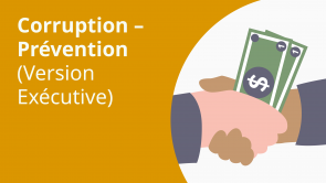 Corruption – Prévention (Version Exécutive)