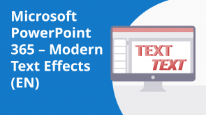 Microsoft PowerPoint 365 – Modern Text Effects (EN)